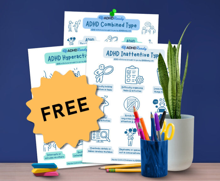 Free Educational printable posters on ADHD